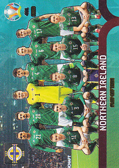 Nothern Ireland Panini UEFA EURO 2020 FANS - Play-off Team #461